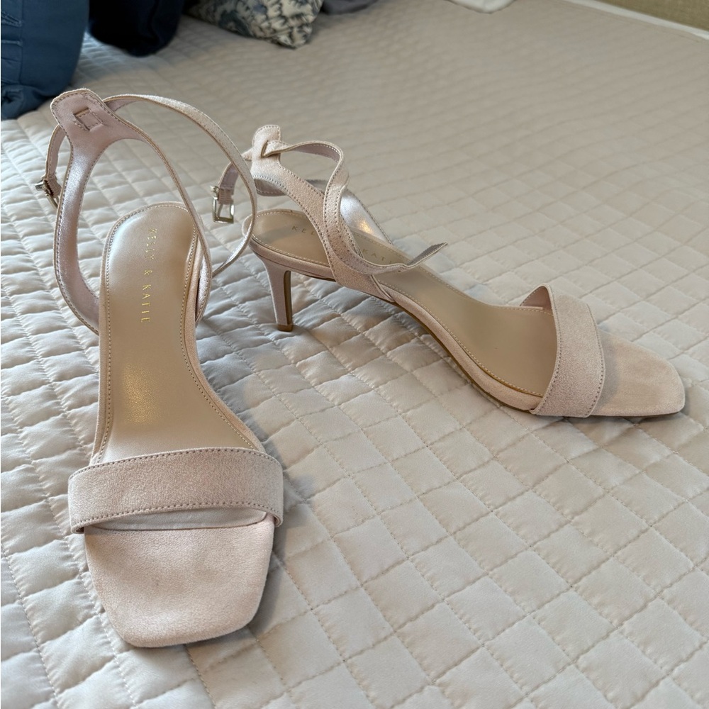 Kelly & Katie Blush Strappy Sandals